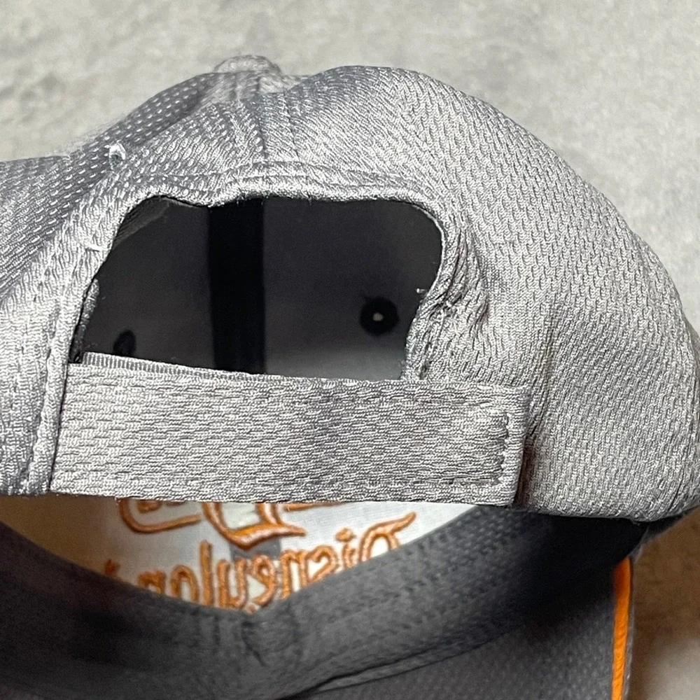Disney Parks Disneyland Hat Adult Grey Mesh Performance Baseball Cap Adjustable
